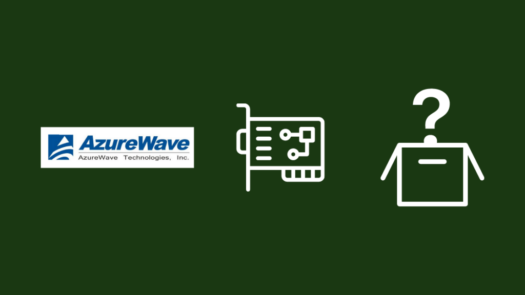  Mikä on AzureWave Wi-Fi-laitteelle verkossa?