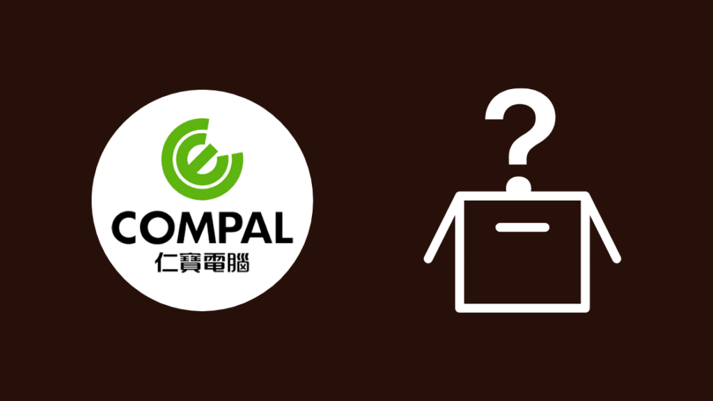  Compal Information (Kunshan) Co. Ltd Sur mon réseau : qu'est-ce que cela signifie ?