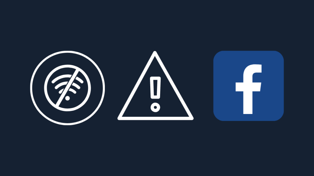  Facebook казва, че няма връзка с интернет: как да поправите за минути