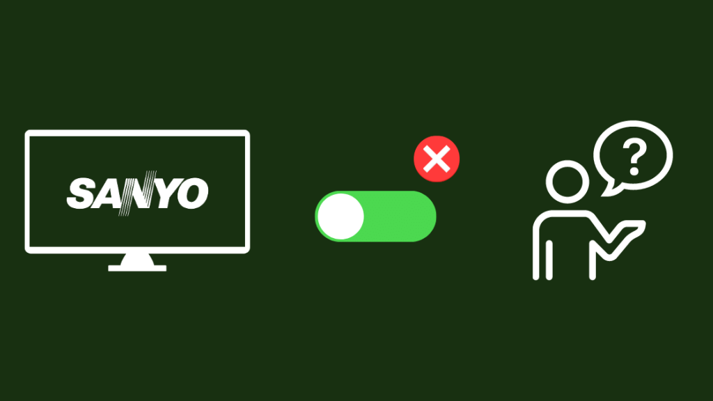  Sanyo ТВ асахгүй: Хэрхэн секундын дотор засах вэ