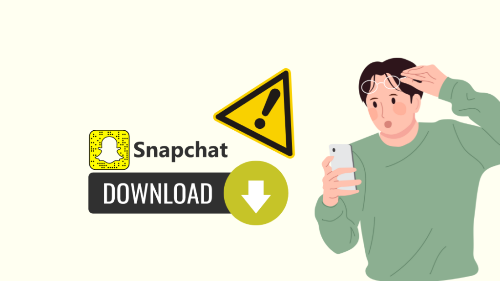  Snapchat ไม่ดาวน์โหลดบน iPhone ของฉัน: การแก้ไขที่ง่ายและรวดเร็ว