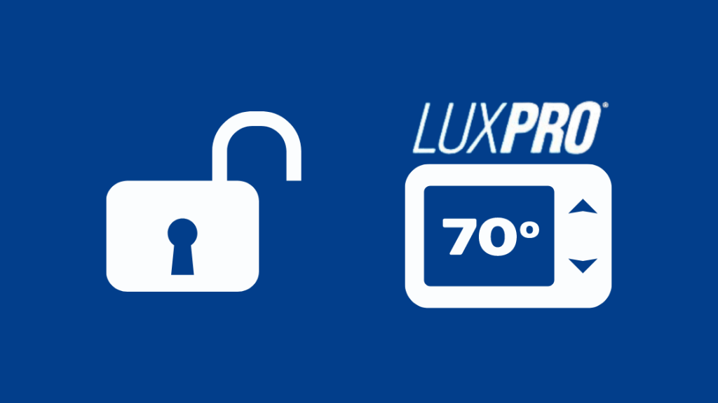  LuxPro Termostatın Kilidi Saniyeler İçinde Zahmetsizce Nasıl Açılır