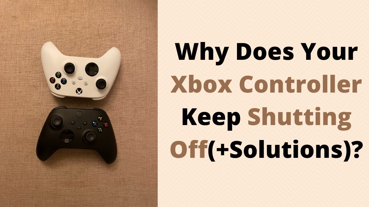  Miksi Xbox-ohjaimeni sammuu jatkuvasti: One X/S, Series X/S, Elite-sarja